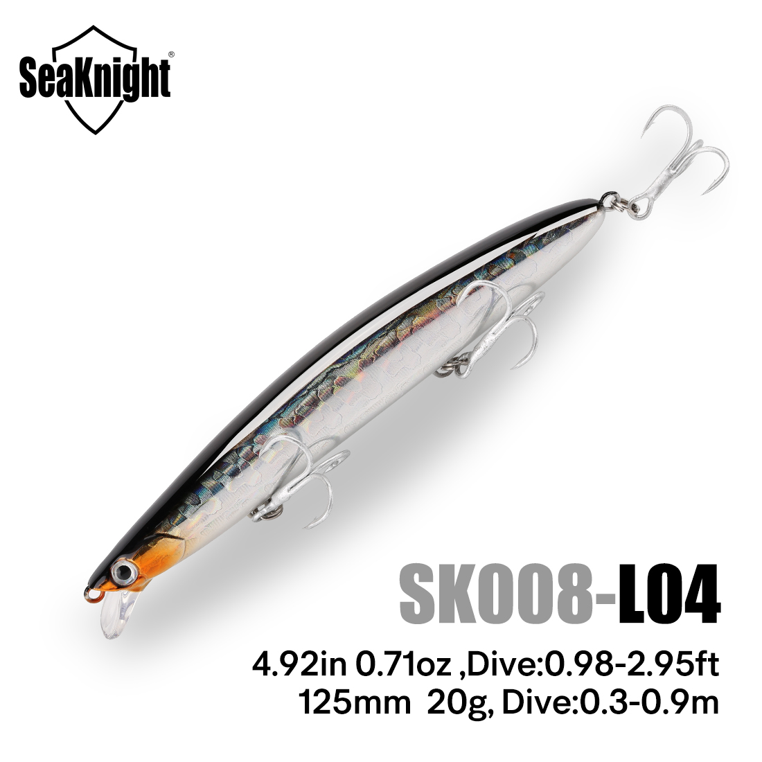 Fishing Equipment Brands - SeaKnight Marka 08 Minnow Balıkçılık Yemleri