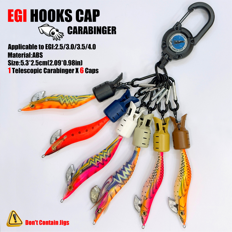 Fishing Equipment Carp - Kalamar Jig Kanca Kapakları ve Karabina