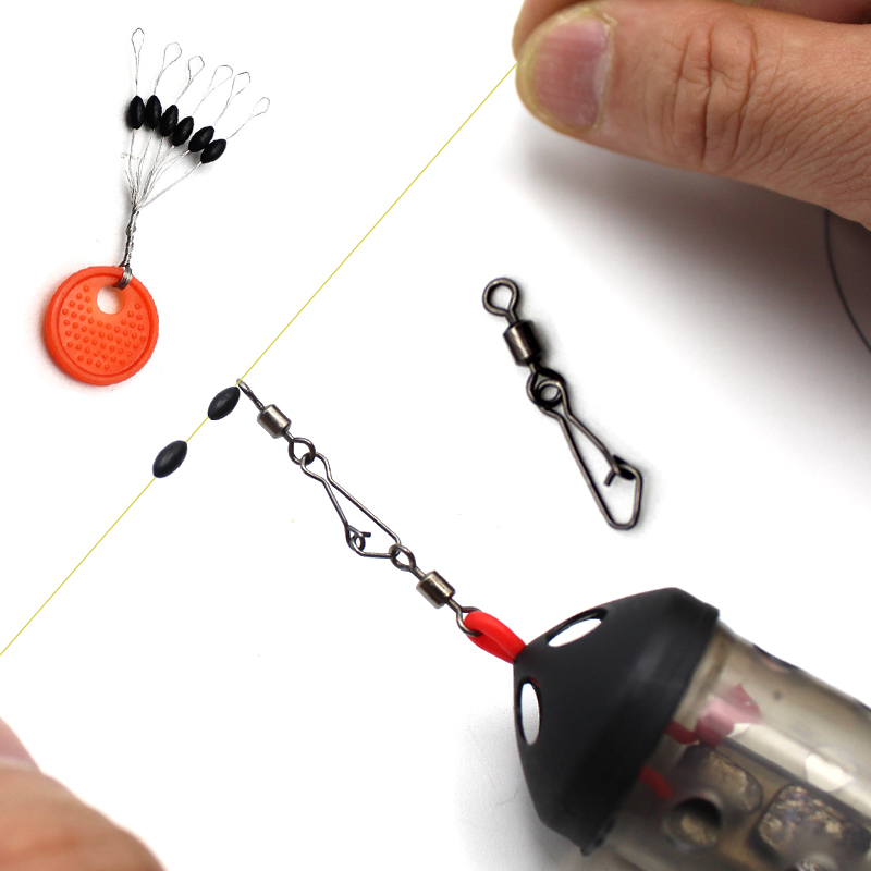 Fishing Equipment Carp - Sazan balıkçılık aksesuarları besleyici bağlantı döner